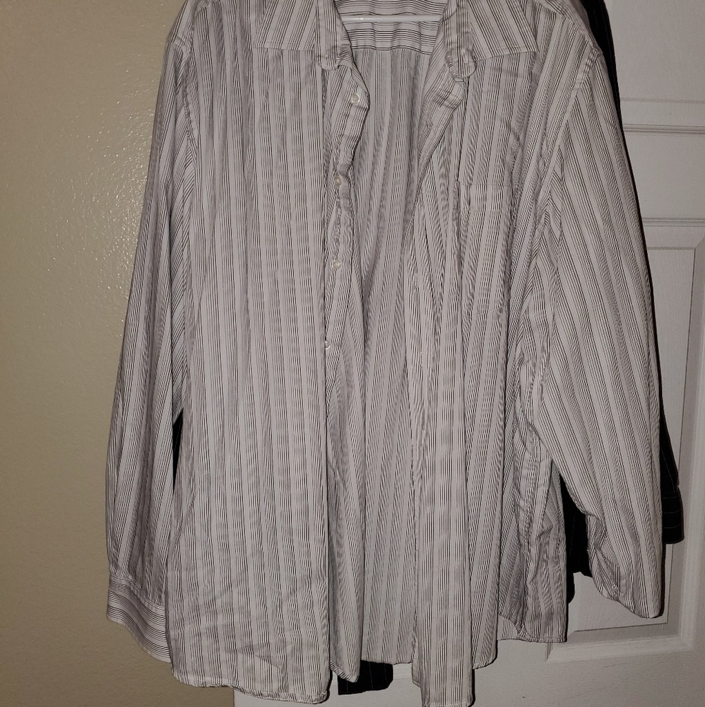 Men's 3XL long sleeve button up shirt